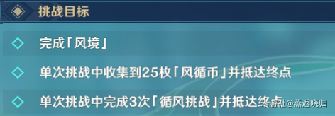 原神循风挑战攻略 循风挑战全金币收集路线一览