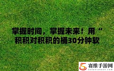  破解学习瓶颈：积积对积积的桶30分软件带来的机遇