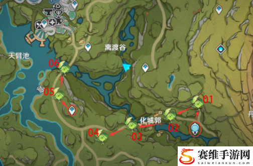 原神3.0草神瞳全收集路线图 原神3.0草神瞳位置大全