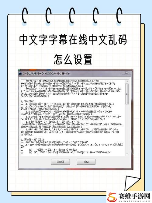 探索“中文无字幕乱码”的成因与解决方案