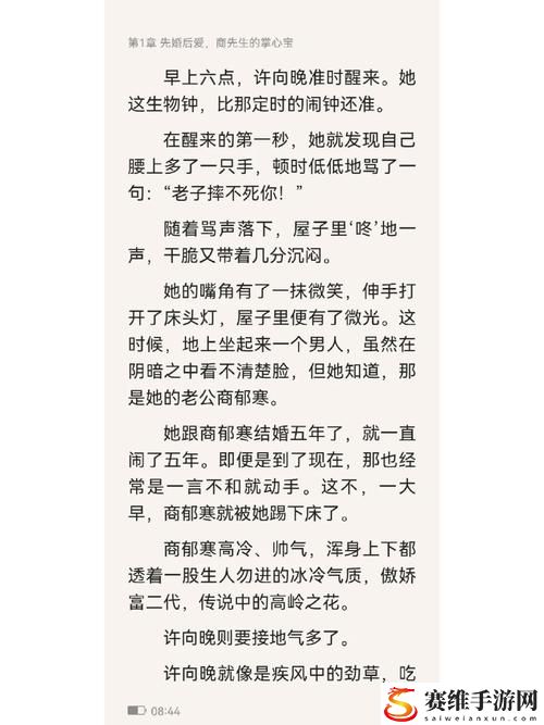  商且联姻11h婚后：一段如何融合事业与爱情的旅程