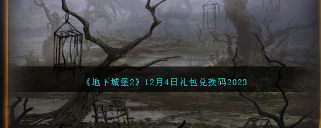 地下城堡2兑换码12月4日